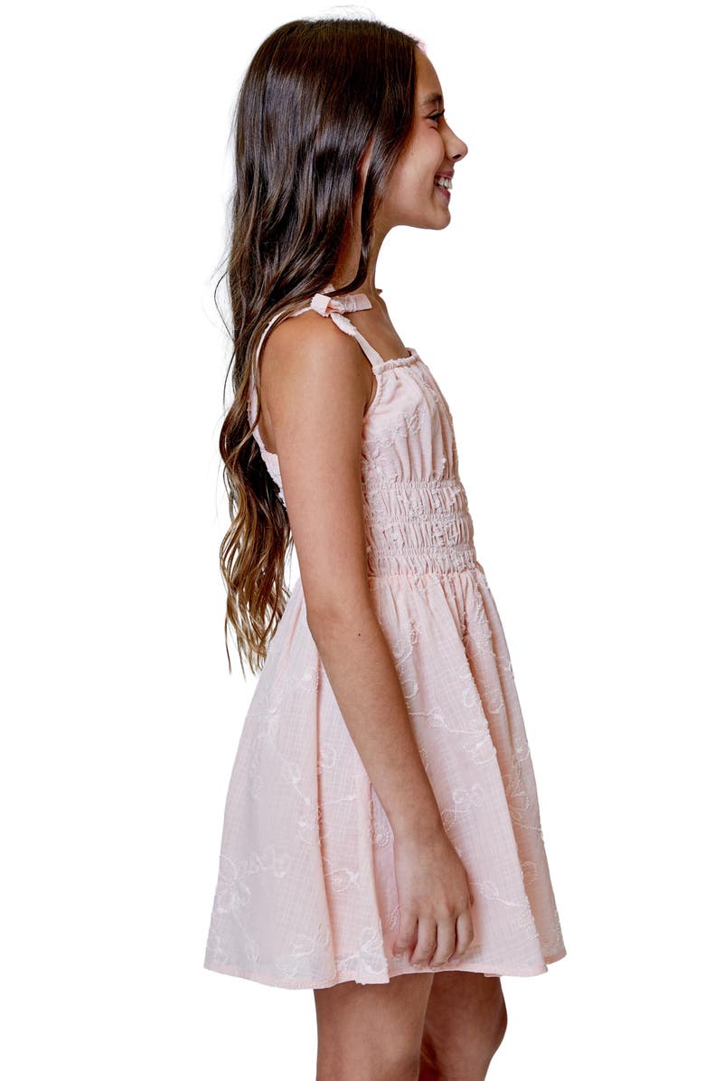 Design History Kids' Tie Strap Dress, Alternate, color, 