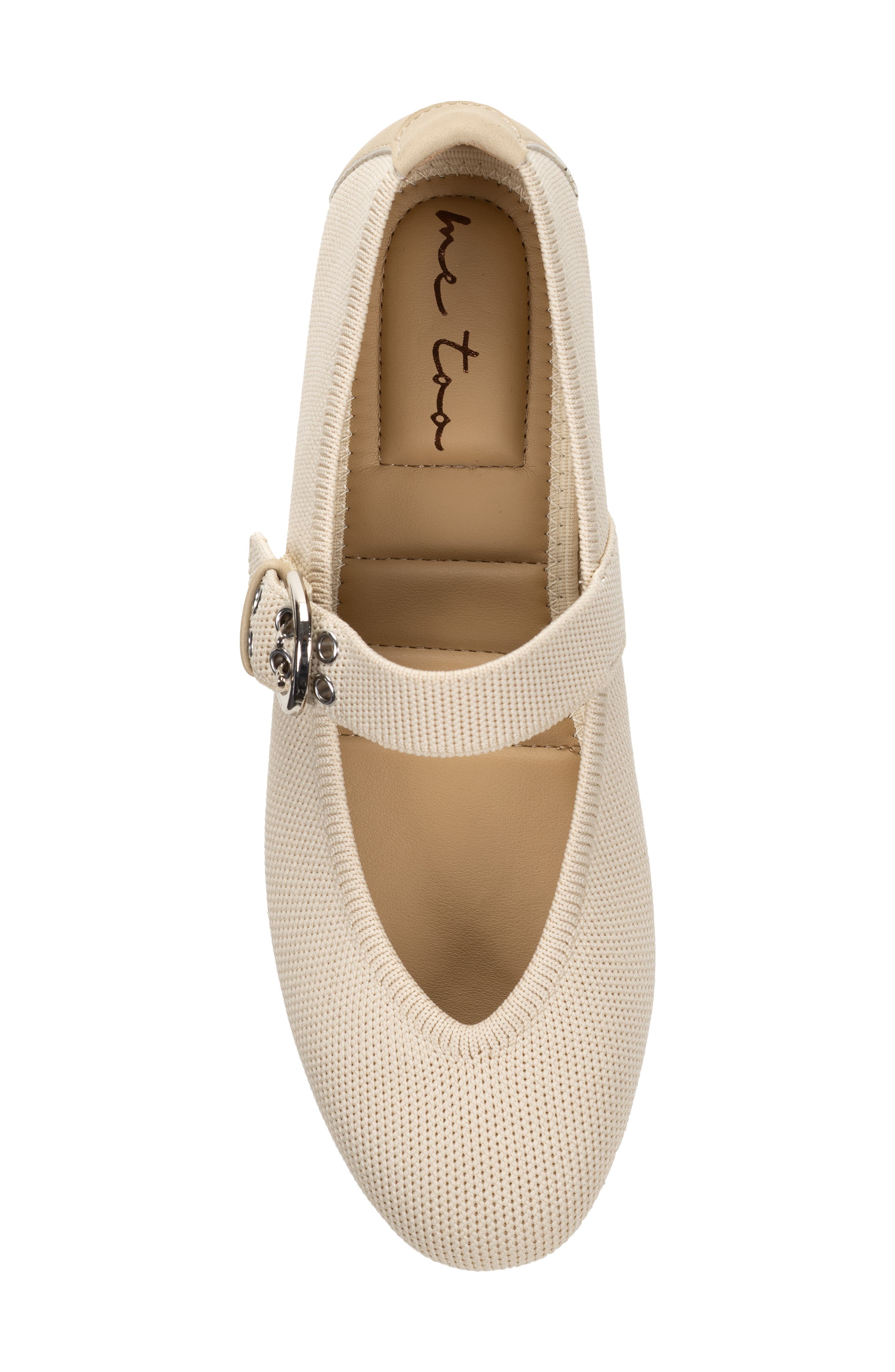 Vast Mary Jane Flat, Alternate, color, IVORY