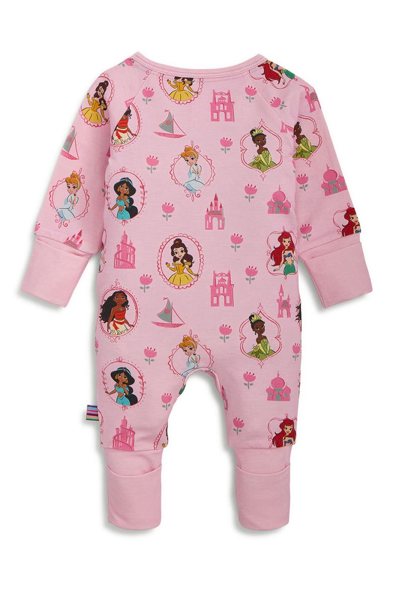 Princess Royal Radiance Ruffle Magnetic Convertible Footie, Alternate, color, PRINCESS ROYAL RADIANCE