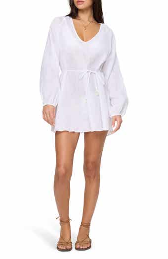 LSPACE Boat Trip Linen Cover-Up Tunic
