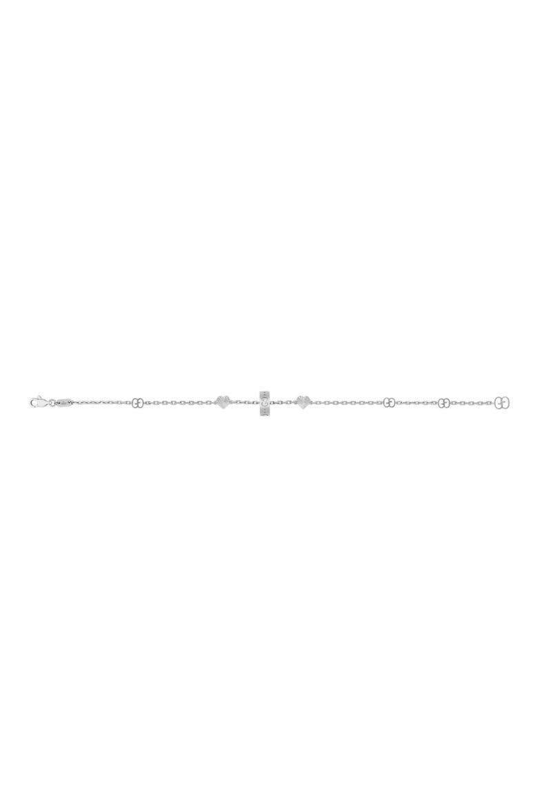 Icon Heart Bracelet, Alternate, color, 18K WHITE GOLD