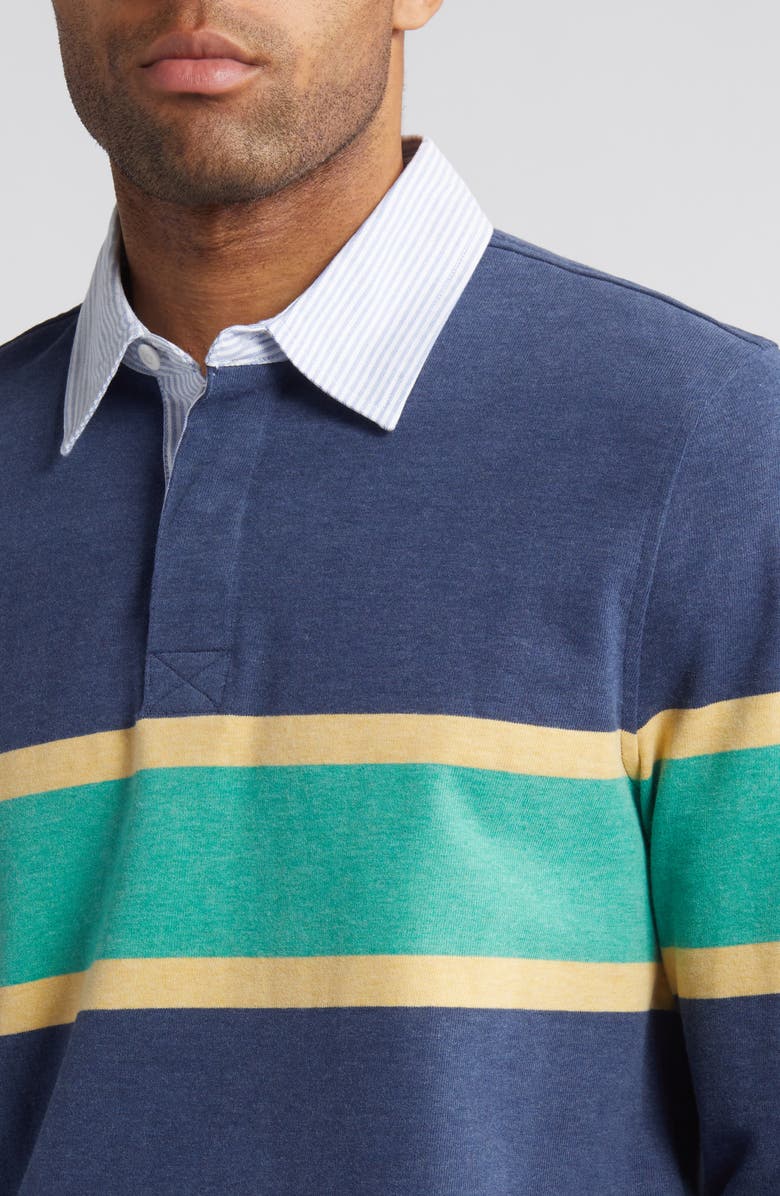 Brooks Brothers Long Sleeve Rugby Polo, Alternate, color,