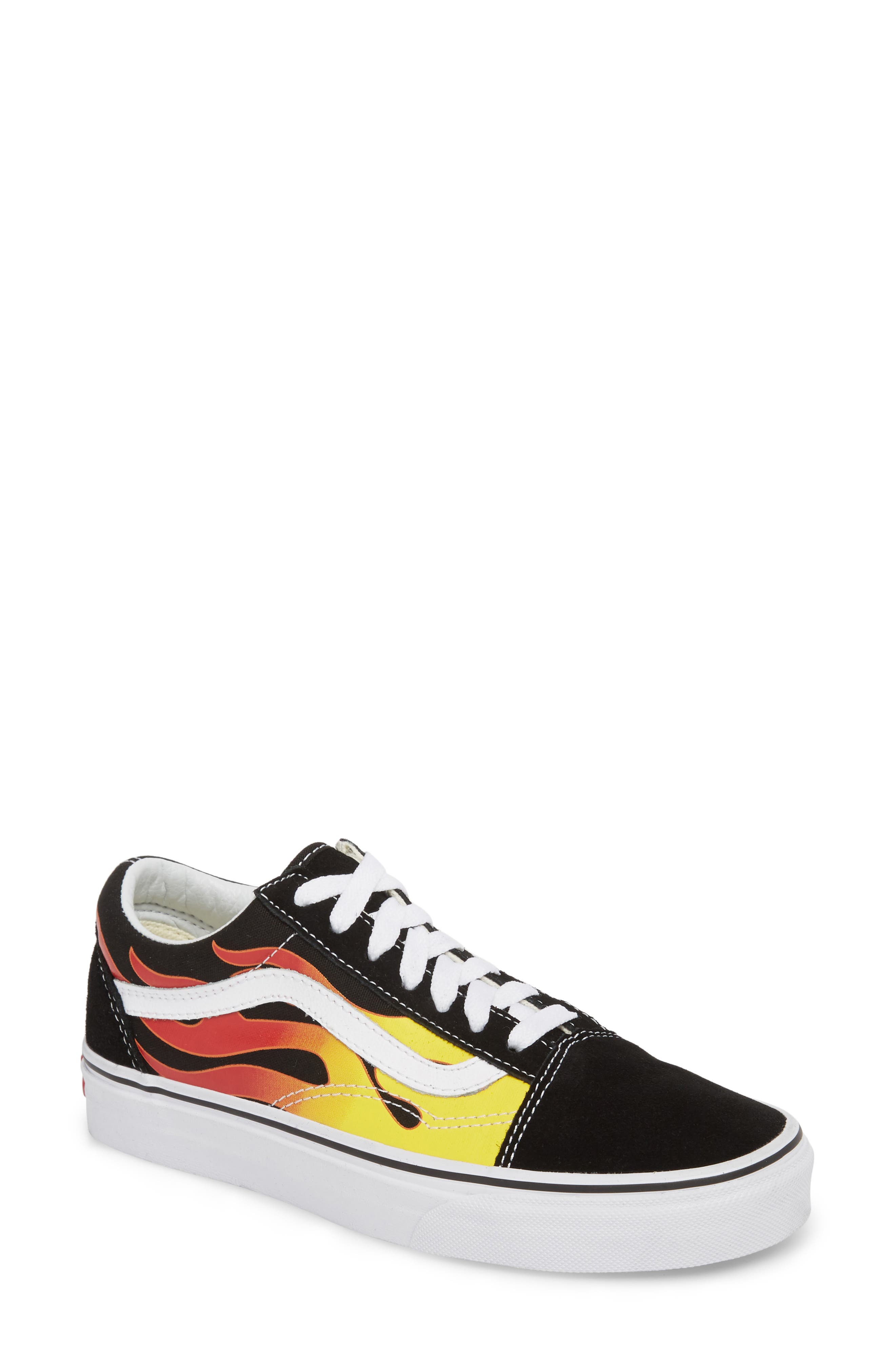 Old Skool Sneaker, Main, color, BLACK/ BLACK/ TRUE WHITE