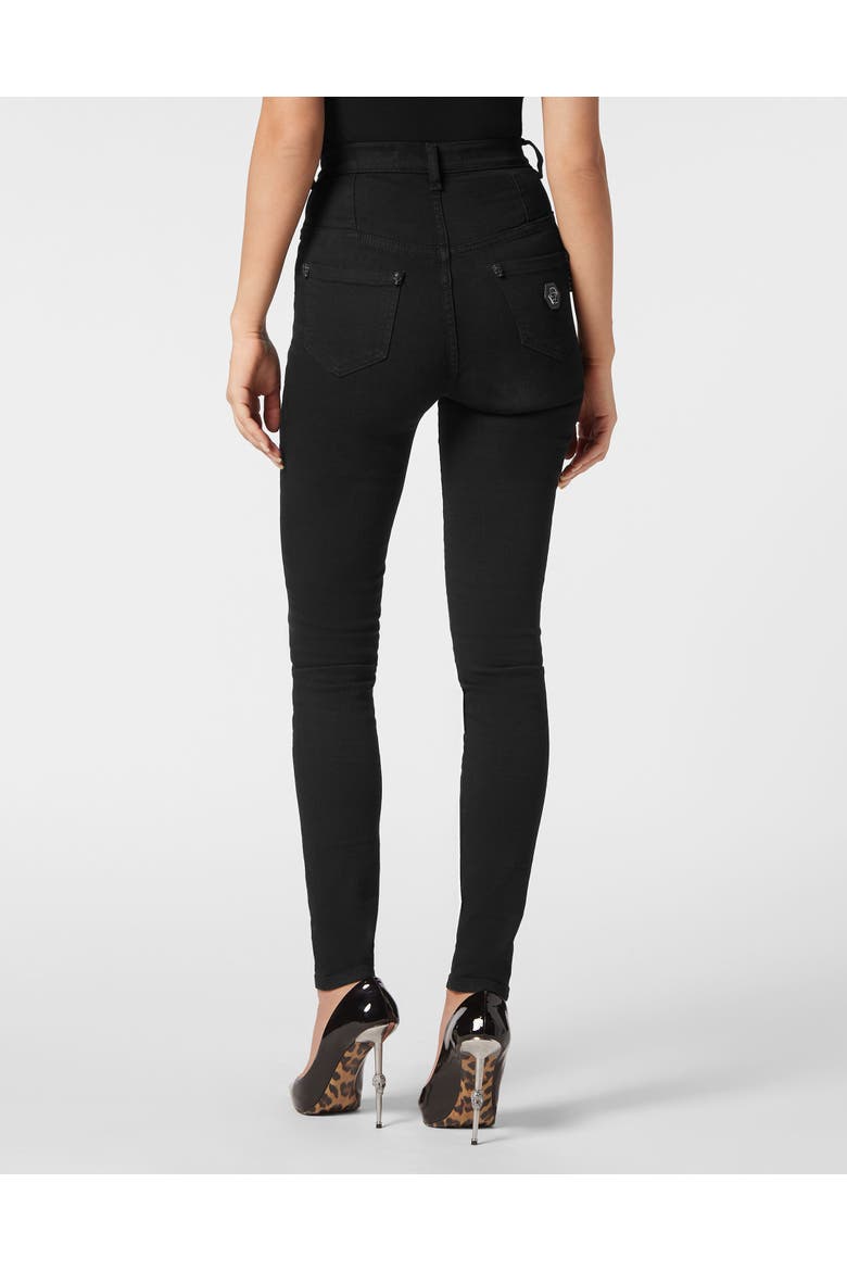 Super High Waist Jegging Skull Women, Alternate, color, SummerNight
