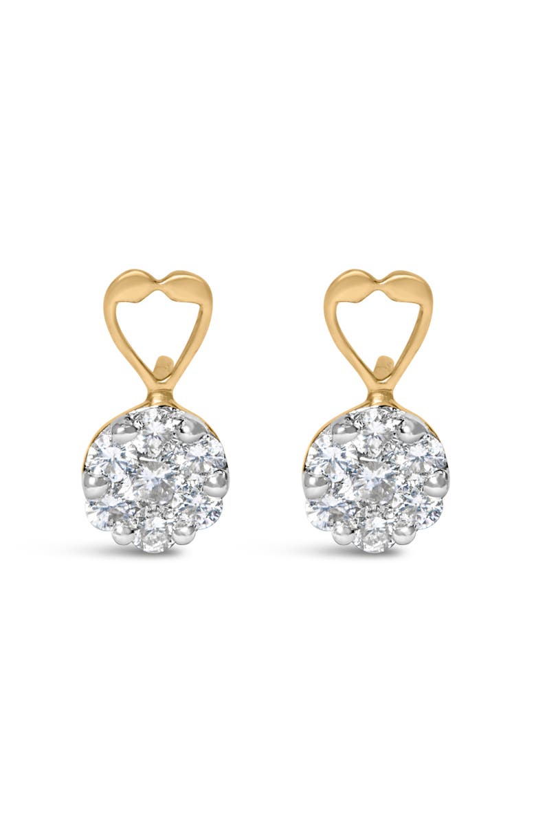 Haus of Brilliance 14K Yellow Gold 1ct. TDW RoundDiamond Earrings, Main, color, Yellow