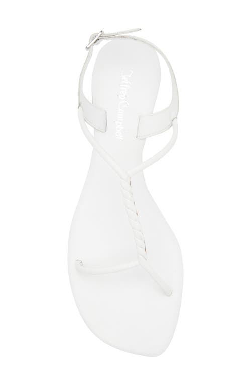 JEFFREY CAMPBELL JEFFREY CAMPBELL ROPED IN FLAT SANDAL 