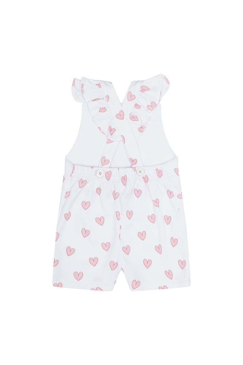Pink Heart Print Romper - Toddler, Alternate, color, Pink