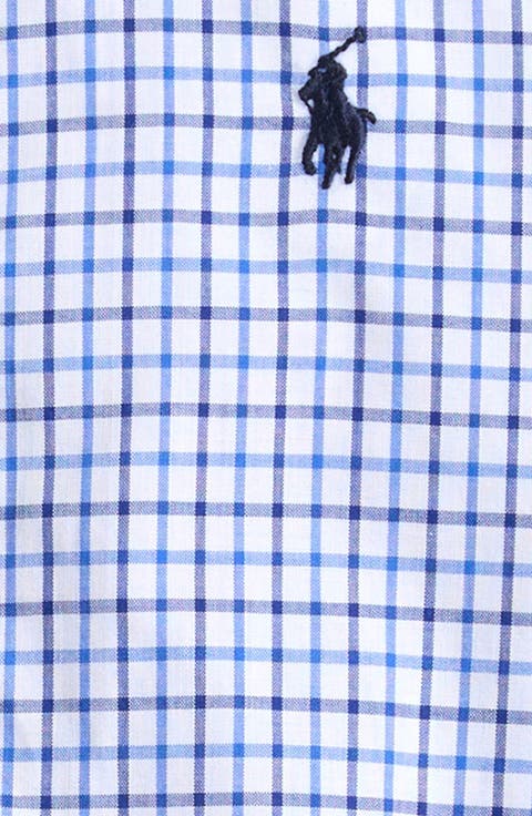 Stretch Poplin Button-Down Shirt (Baby)