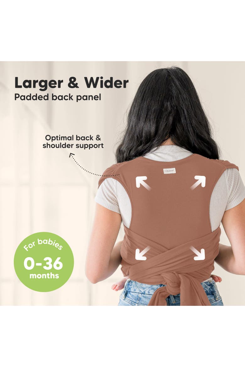 D-Lite Wrap Carrier, Alternate, color, Terracotta