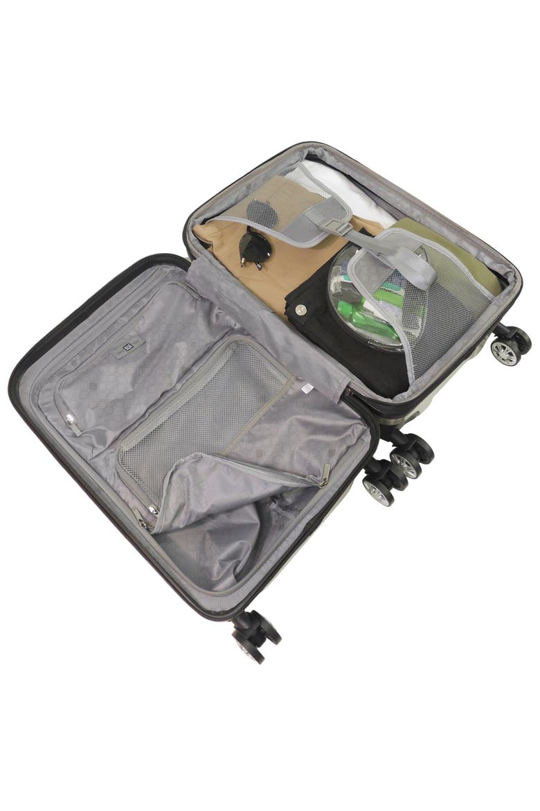 Velocity 27" Hardside Spinner luggage, Alternate, color, Silver