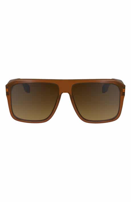 Victoria Beckham 59mm Chain Navigator Sunglasses