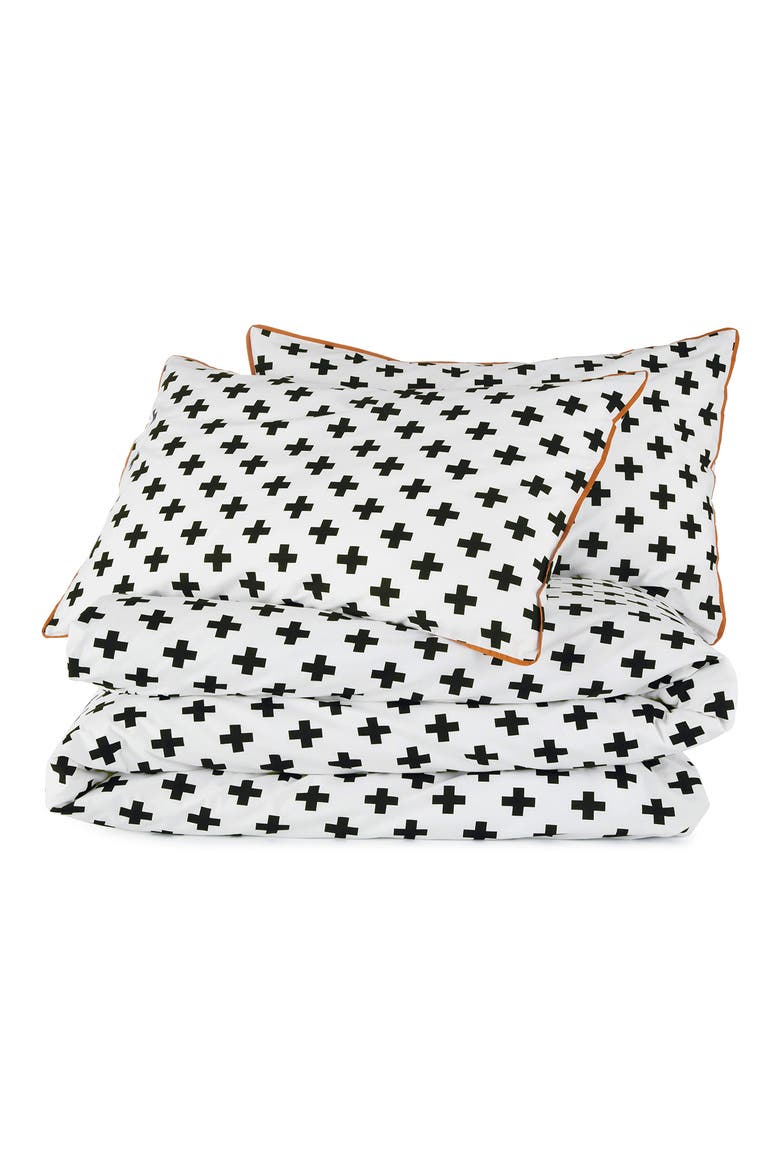 Three-Piece Comforter Set, Main, color, WAVERLY WHITE