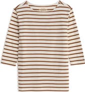 Seasalt Cornwall Sailor Stripe Organic Cotton Top