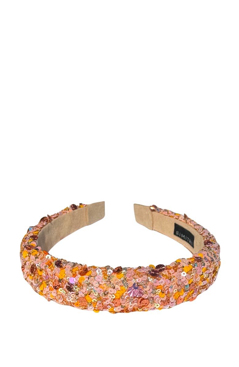 Simitri Bellini Headband, Alternate, color, Bellini