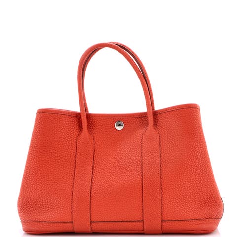 Garden Party Tote Leather 30