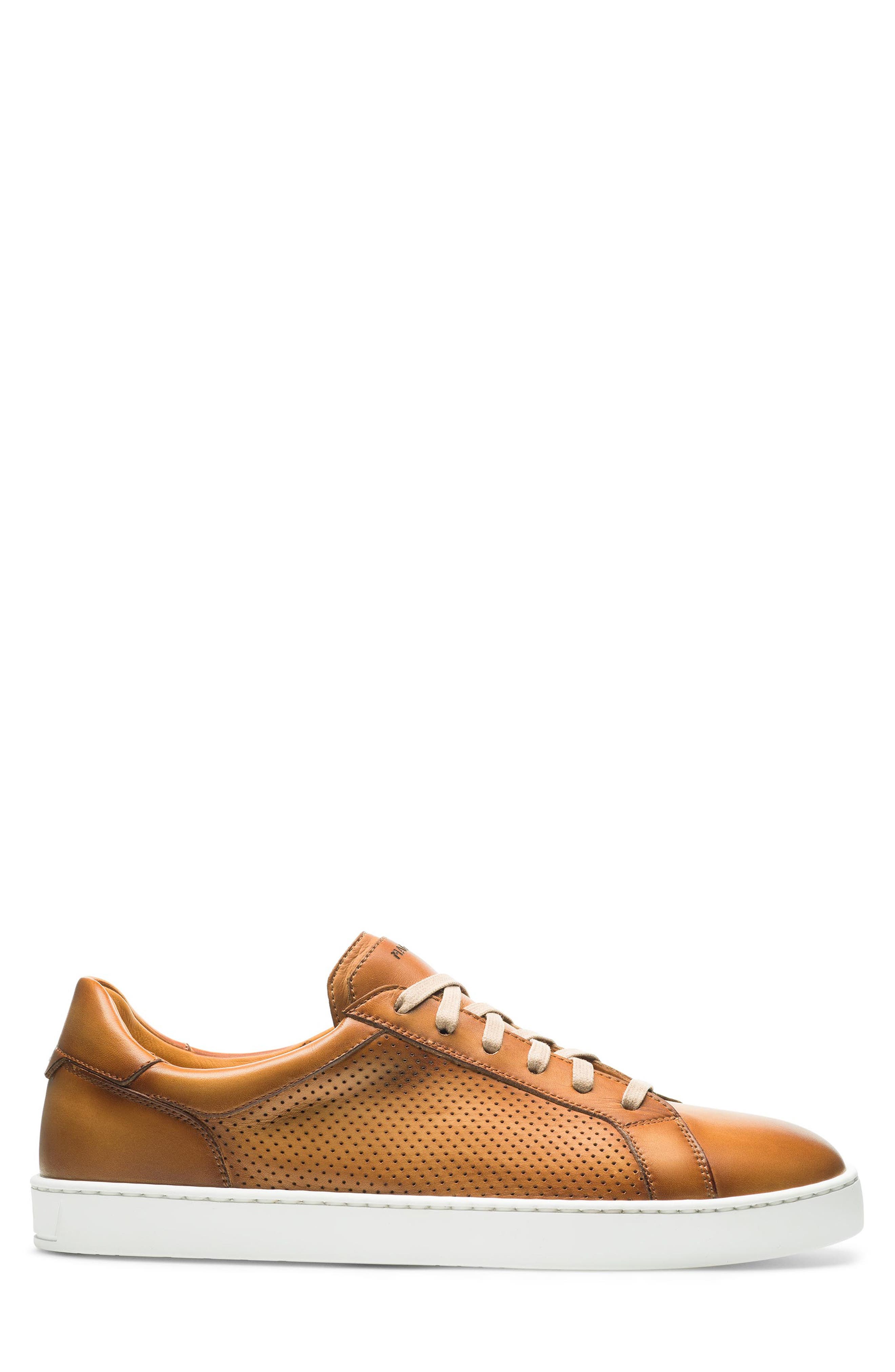 Costa Perforated Sneaker, Alternate, color, TAUPE