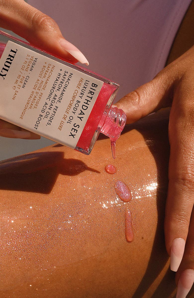 TRULY BEAUTY Birthday Sex Luxury Body Oil, Alternate, color,