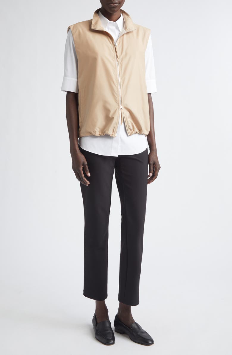 Lafayette 148 New York Irving Straight Leg Stretch Wool Pants, Alternate, color, 