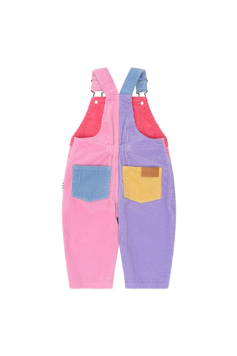 Block Cord Overalls, Alternate, color, Multi