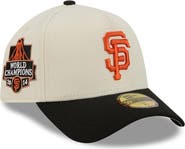 New Era Men's New Era Cream San Francisco Giants Chrome A-Frame 59FORTY Fitted Hat