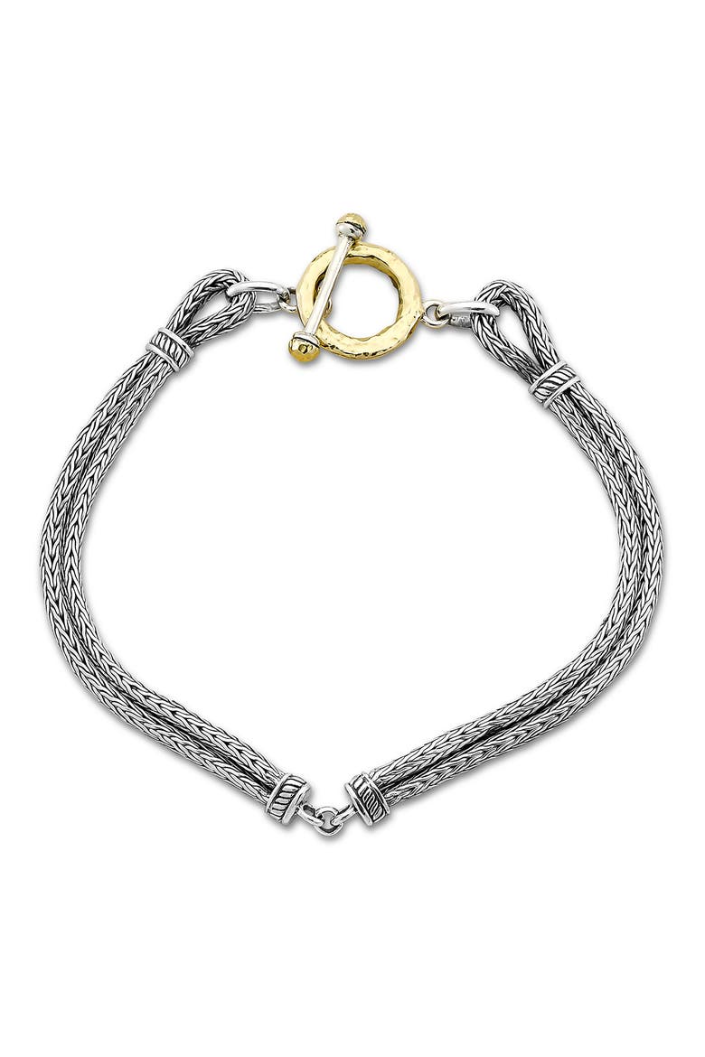 Tulang Naga Bracelet, Main, color, SILVER AND GOLD