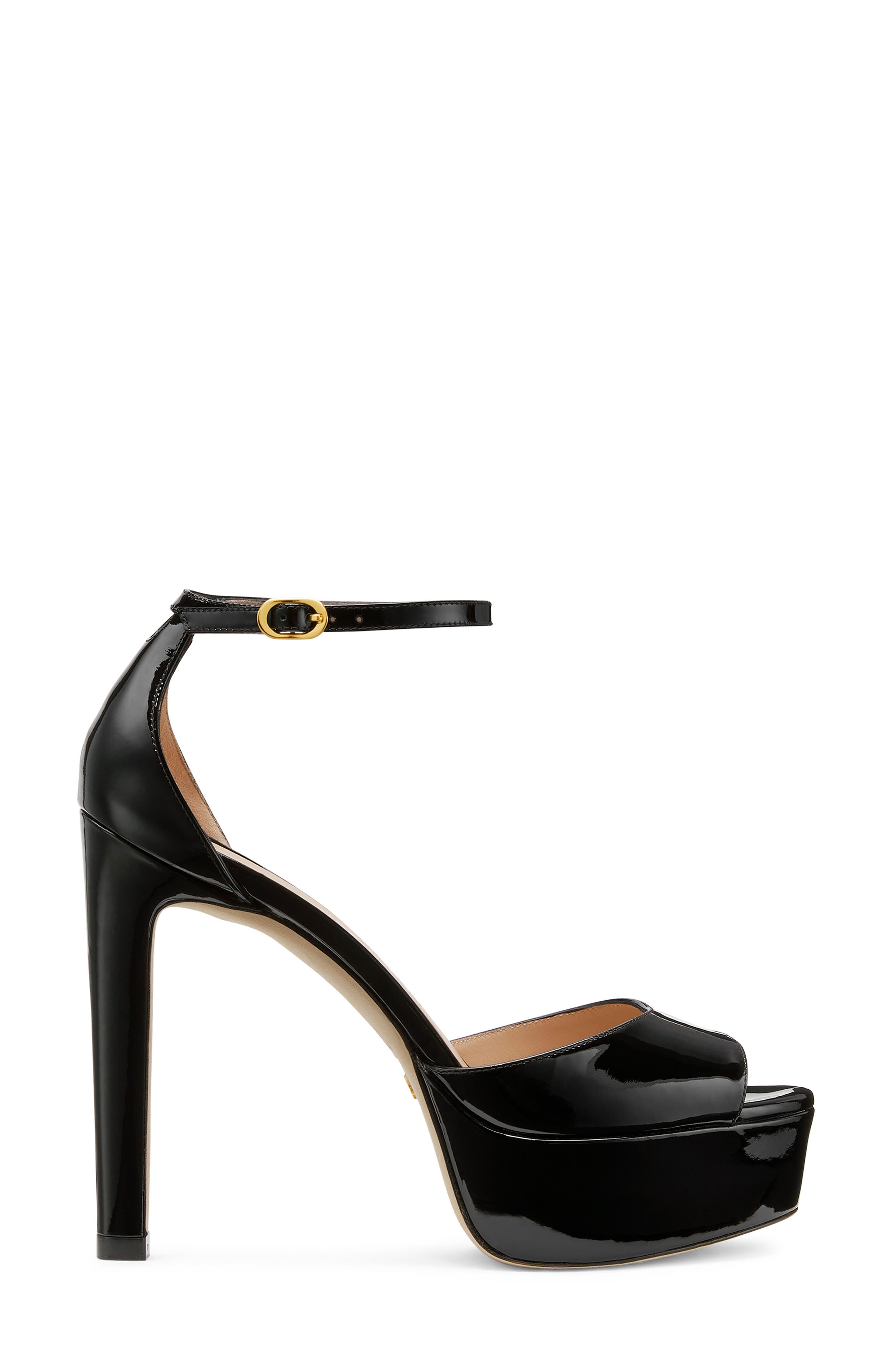 Stuart Weitzman Disco Platform Sandal, Alternate, color, 