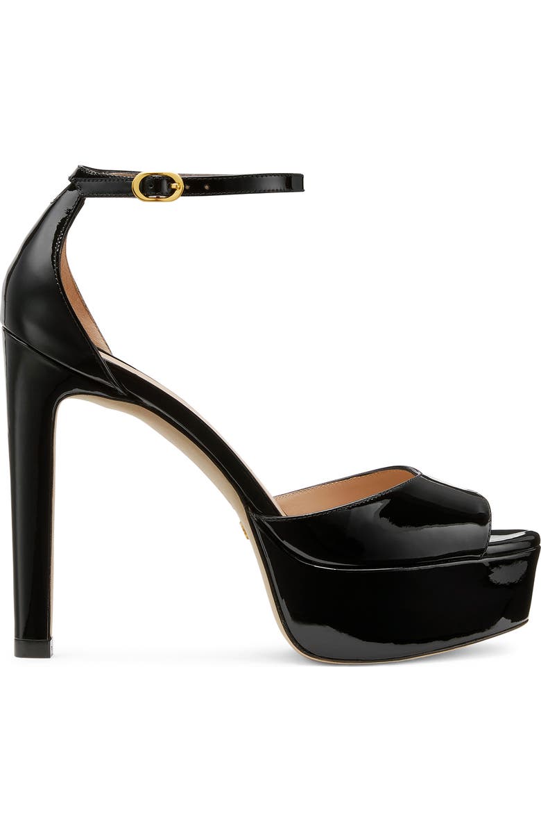 Stuart Weitzman Disco Platform Sandal, Alternate, color,