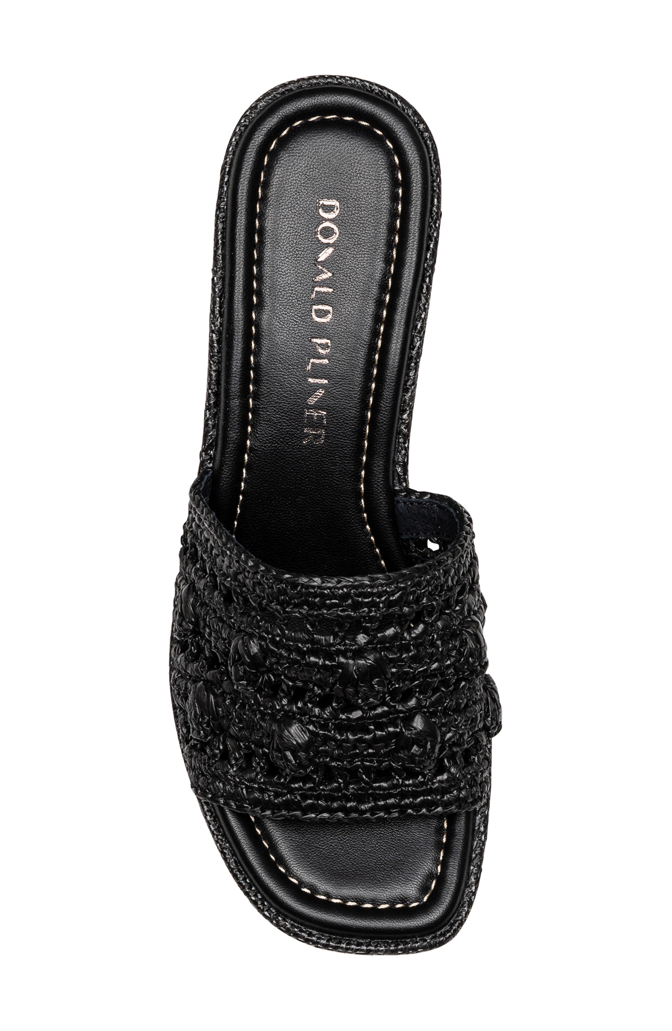 Donald Pliner Jakki Platform Wedge Sandal, Alternate, color, Black