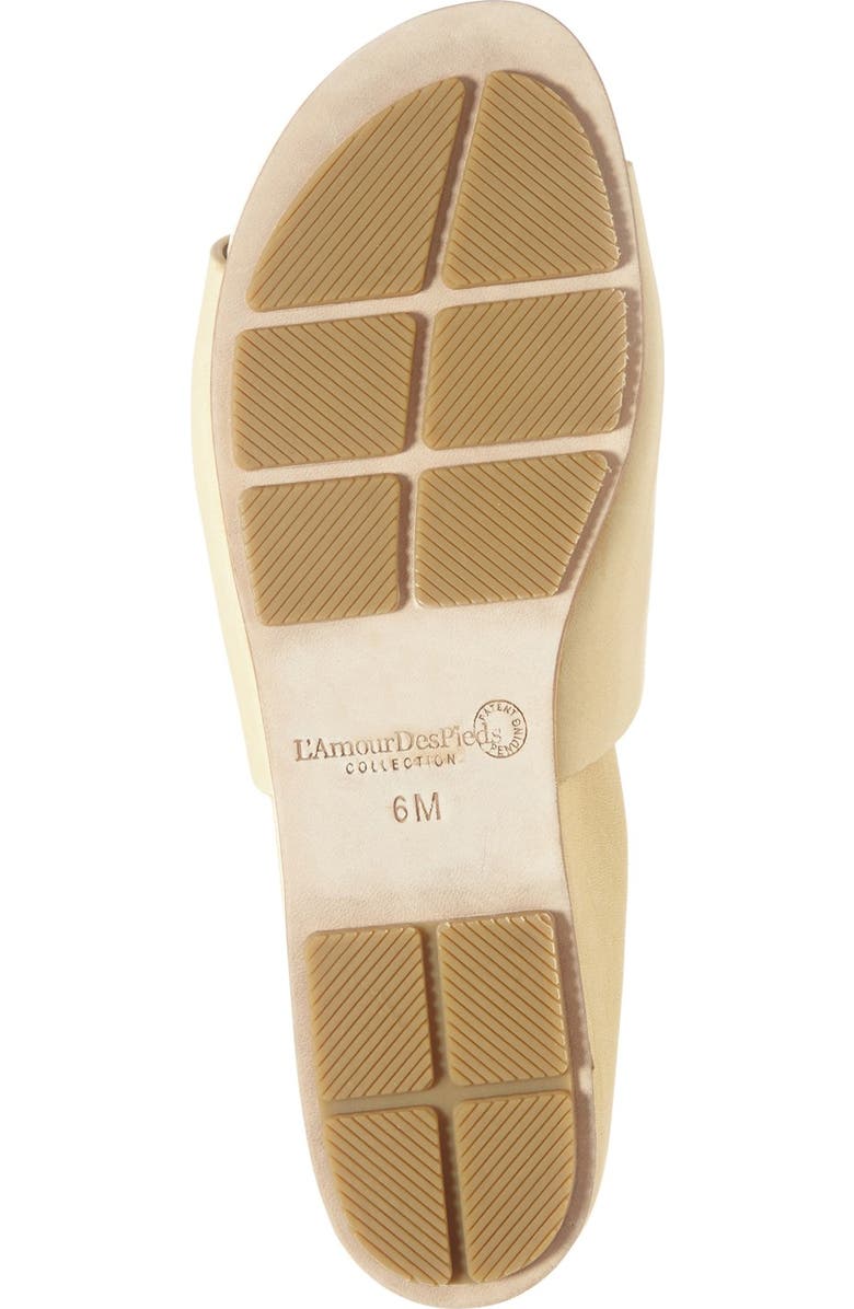 L'Amour des Pieds 'Daney' Flat Slide Sandal, Alternate, color,