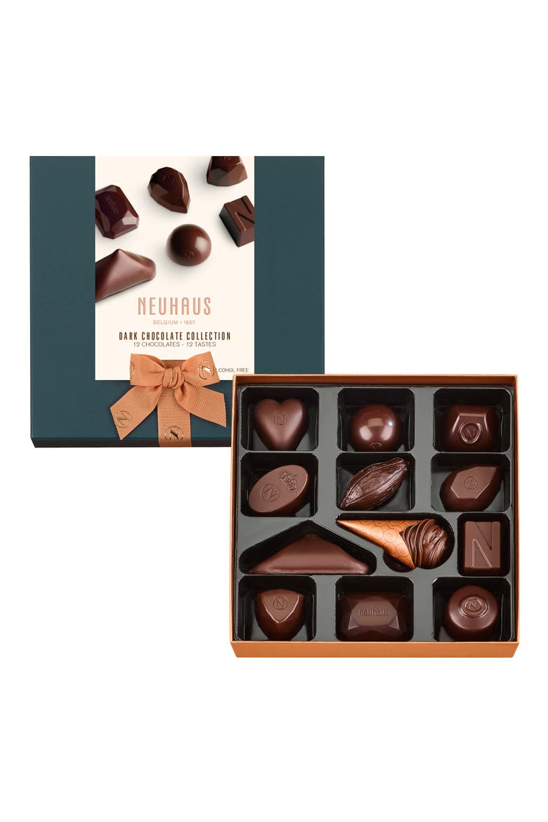 12-Piece Dark Chocolate Collection, Alternate, color, NONE