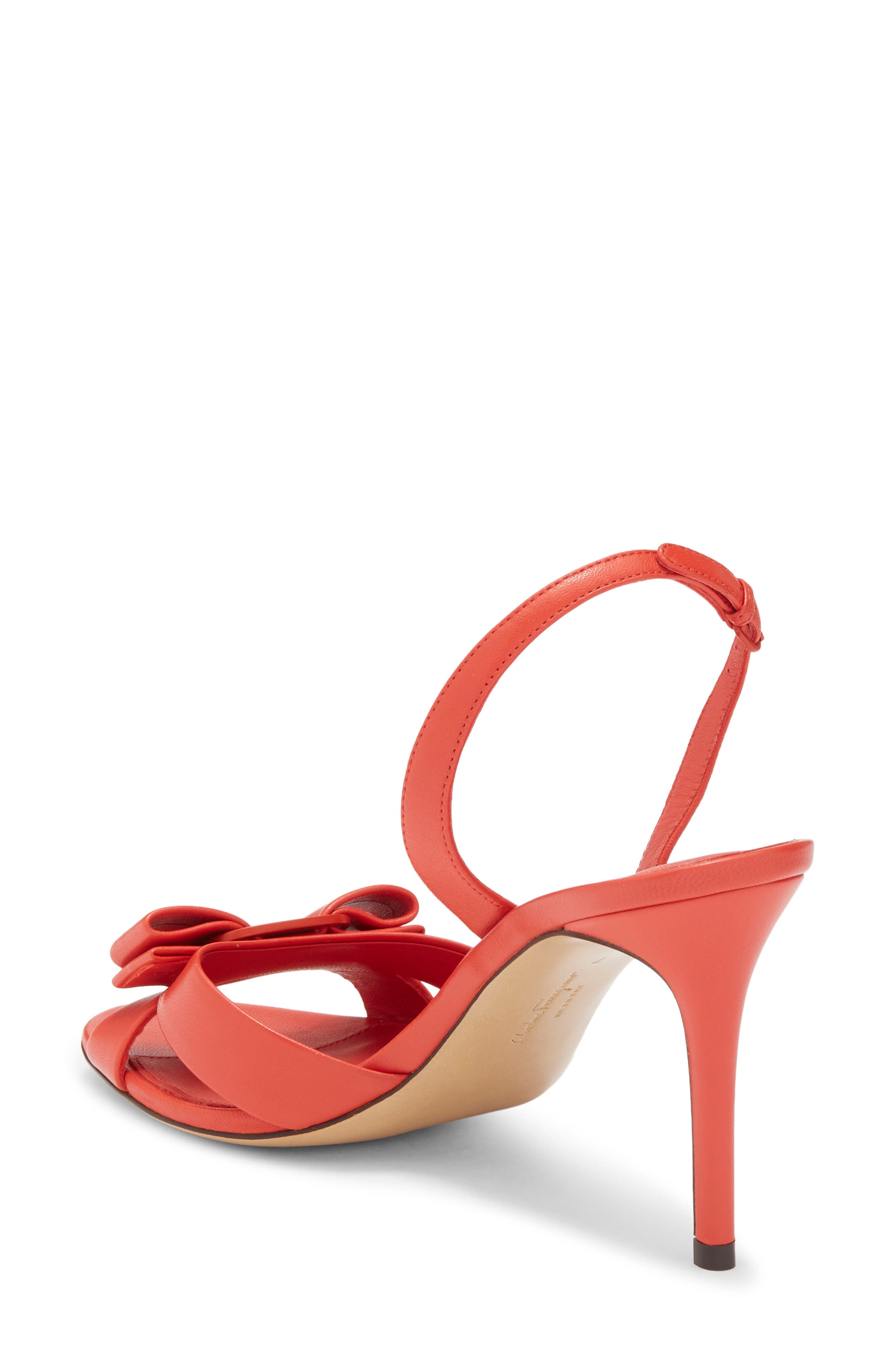 FERRAGAMO Lida Sandal, Alternate, color, Red