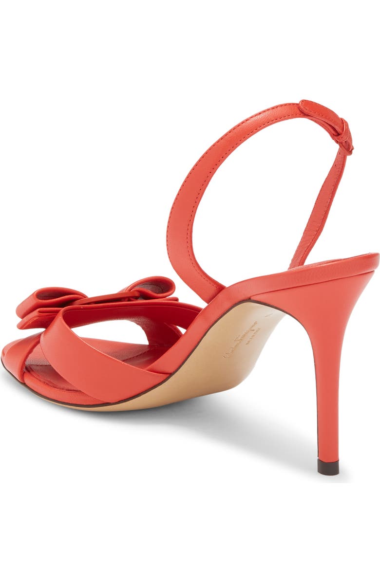 FERRAGAMO Lida Sandal, Alternate, color, Red