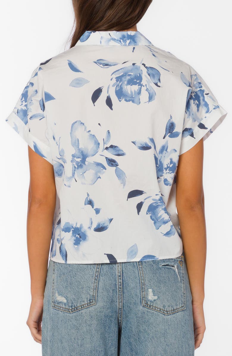 VELVET HEART Bane Camp Shirt, Alternate, color, Washed Waterflower