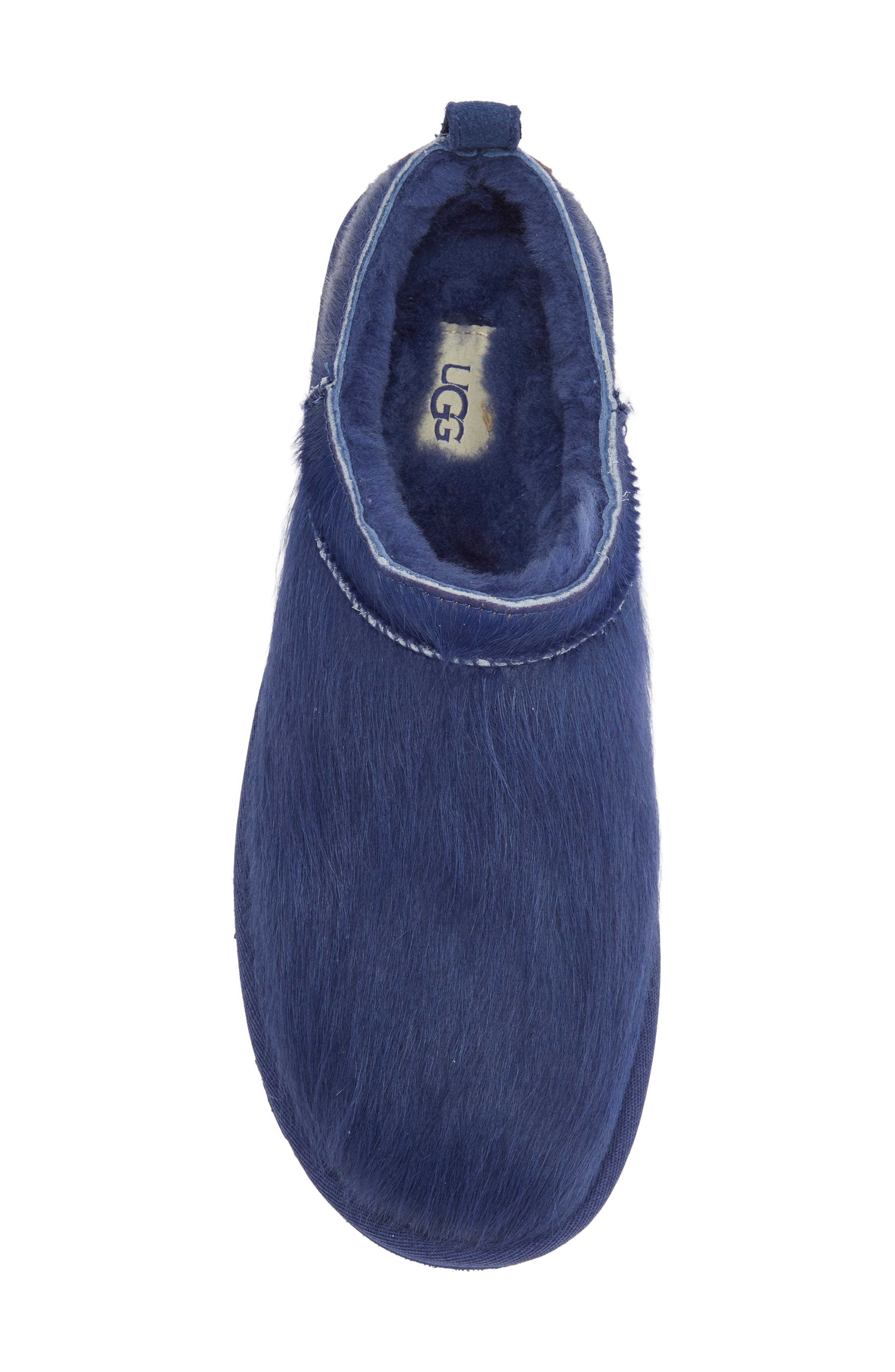 Classic Micro Calf Hair Slipper, Alternate, color, HIGH-VOLTAGE BLUE