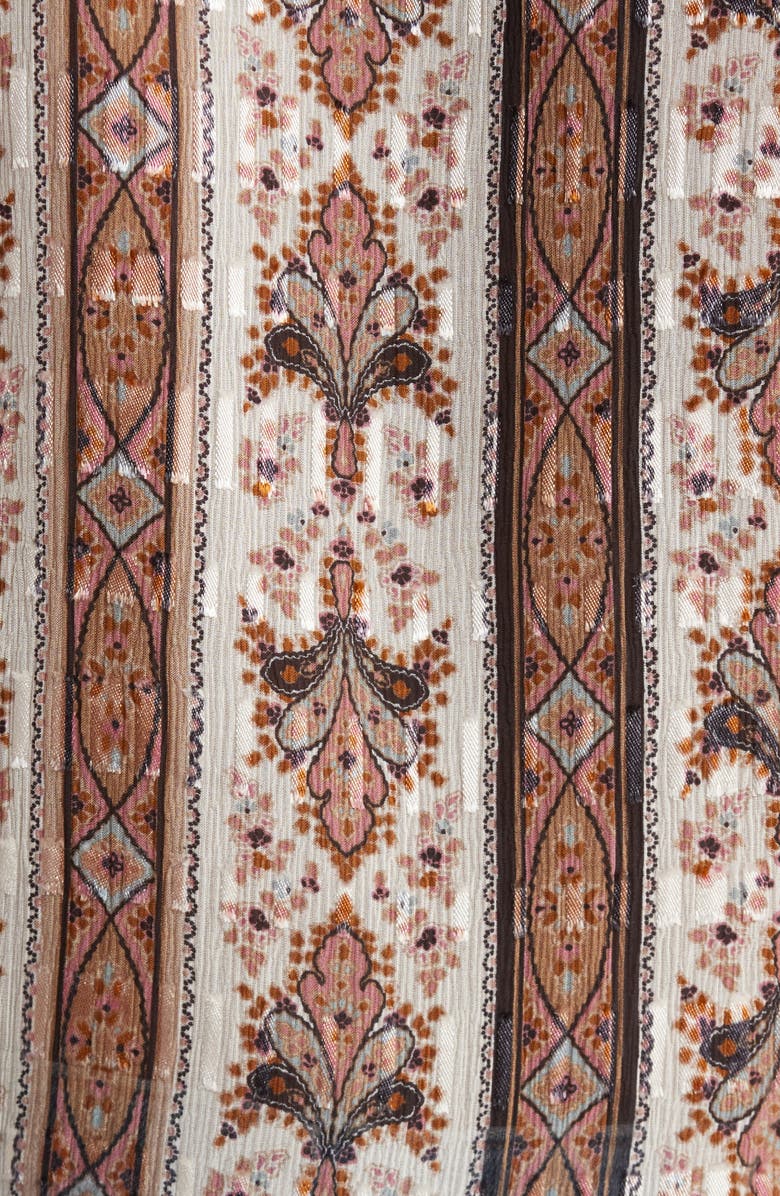 PAIGE Desano Stripe Silk Blend Shirt, Alternate, color,