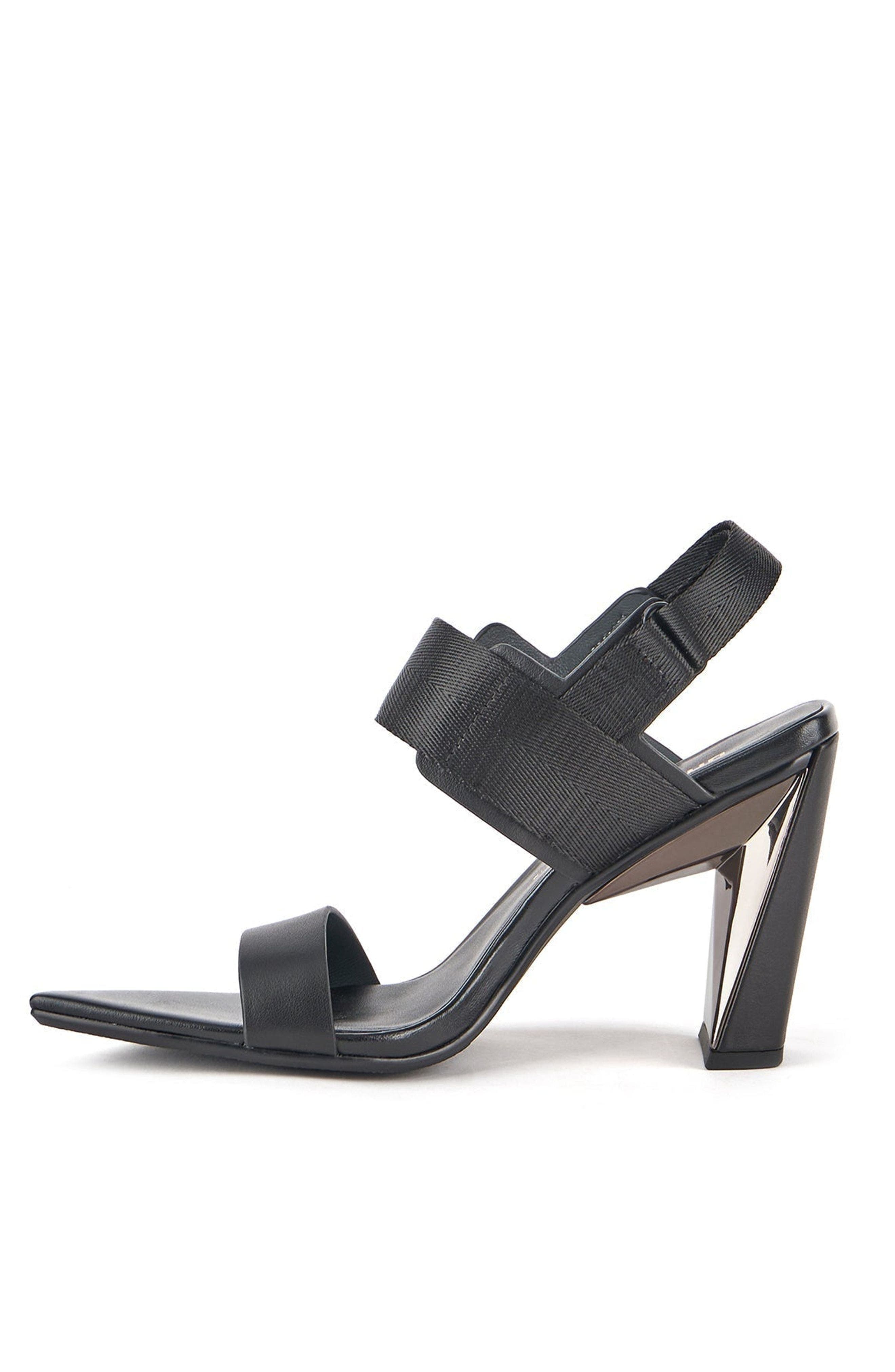 Poly Soga Hi Sandals, Alternate, color, Black