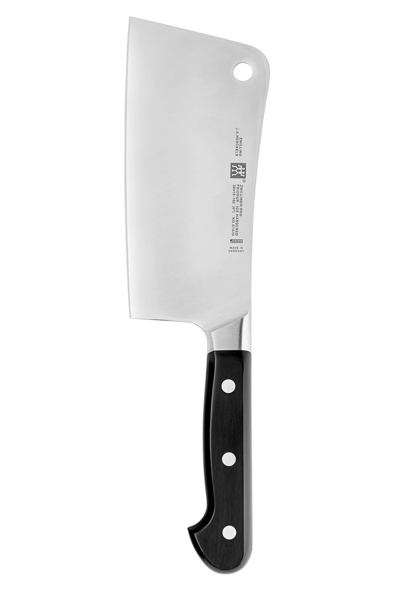 Pro 6-Inch Meat Cleaver, Main, color, STAINLESS STEEL