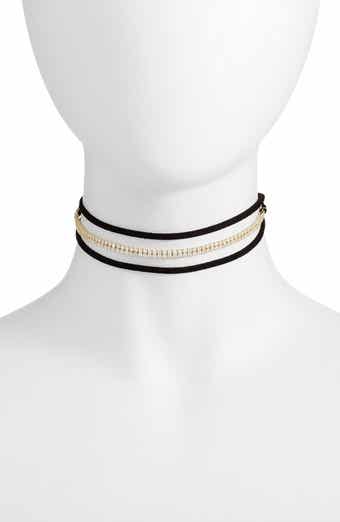 CZ by Kenneth Jay Lane Wrap Choker