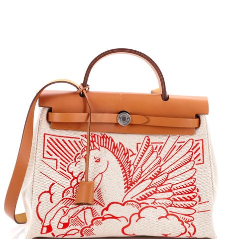 Herbag Zip Pegase Pop Toile and Leather 31