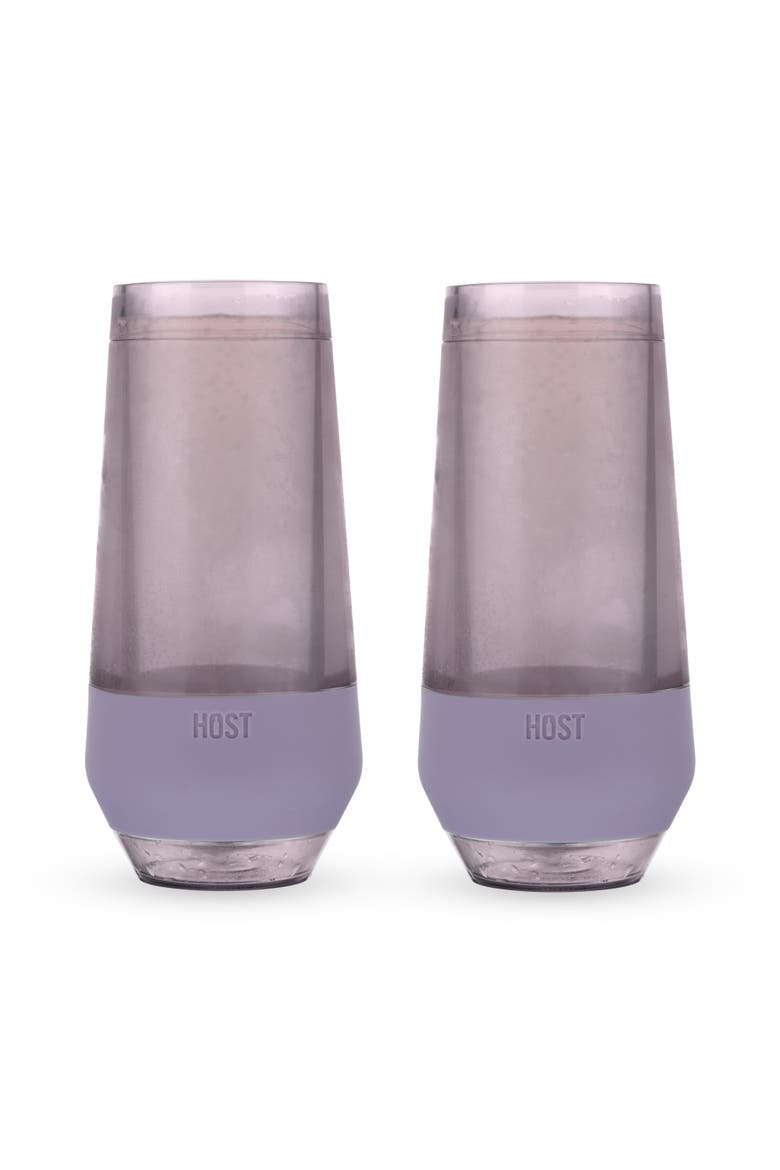 Champagne FREEZE Cooling Cup Set of 2, Main, color, Deep Lilac