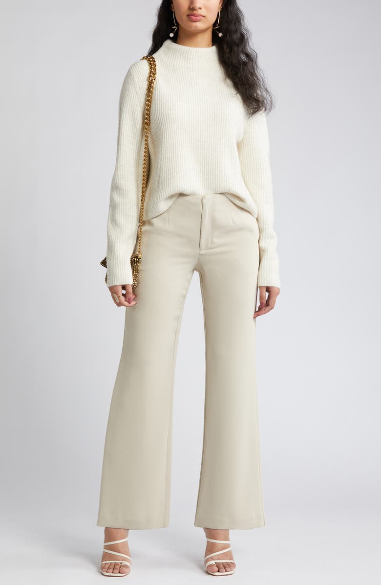 Open Edit Straight Leg Pants, Alternate, color,