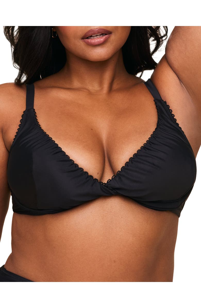 Adore Me Pilar Swimwear Bikini Top, Main, color, 