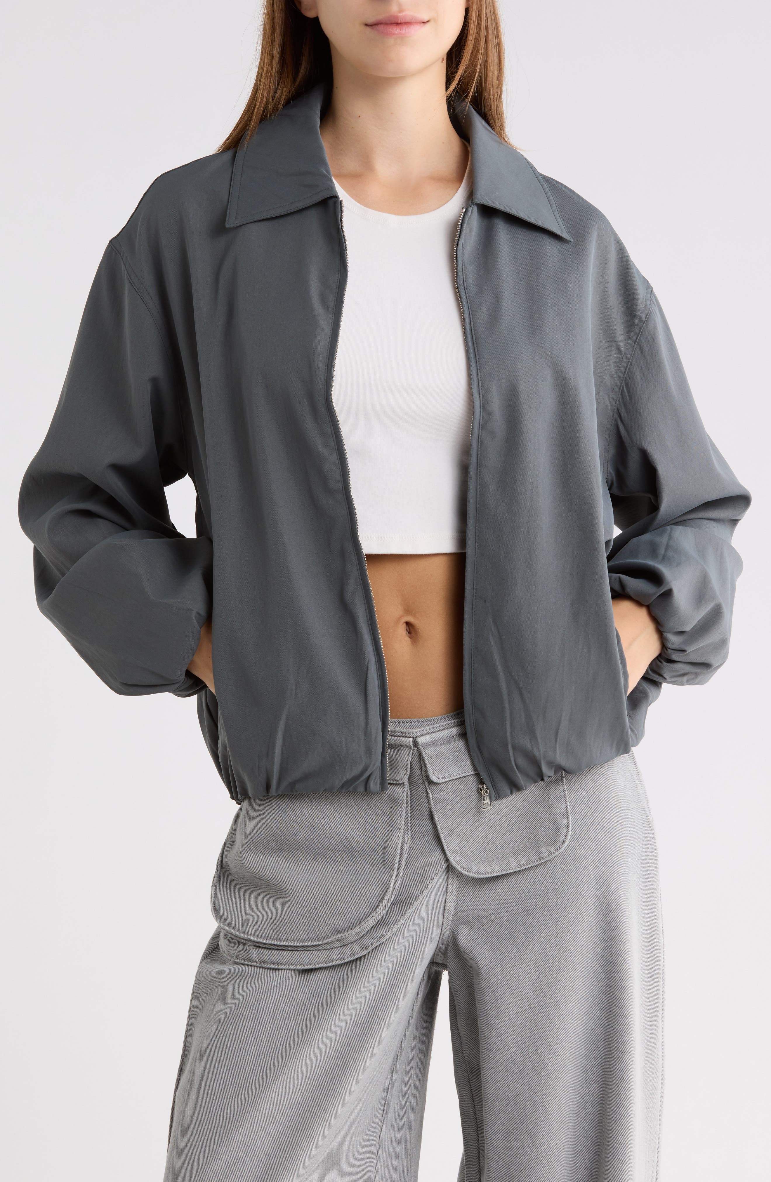 Donetta Oversized Collared Jacket