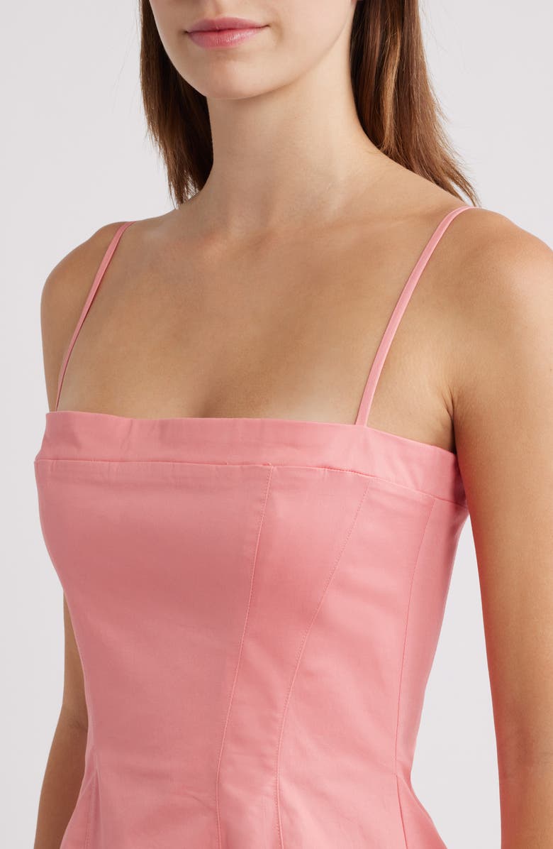 HOUSE OF CB Dolly A-Line Cocktail Dress, Alternate, color, Raspberry
