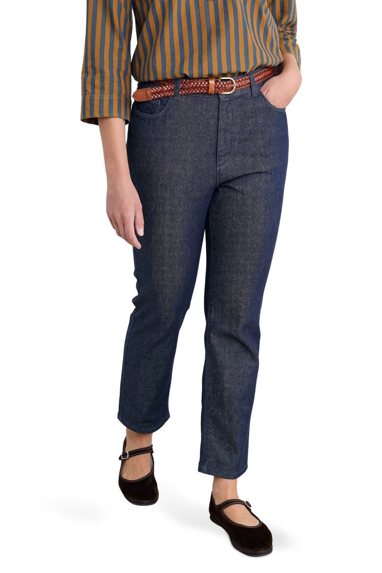 Mellior Slim Ankle Jeans, Main, color, DARK WASH