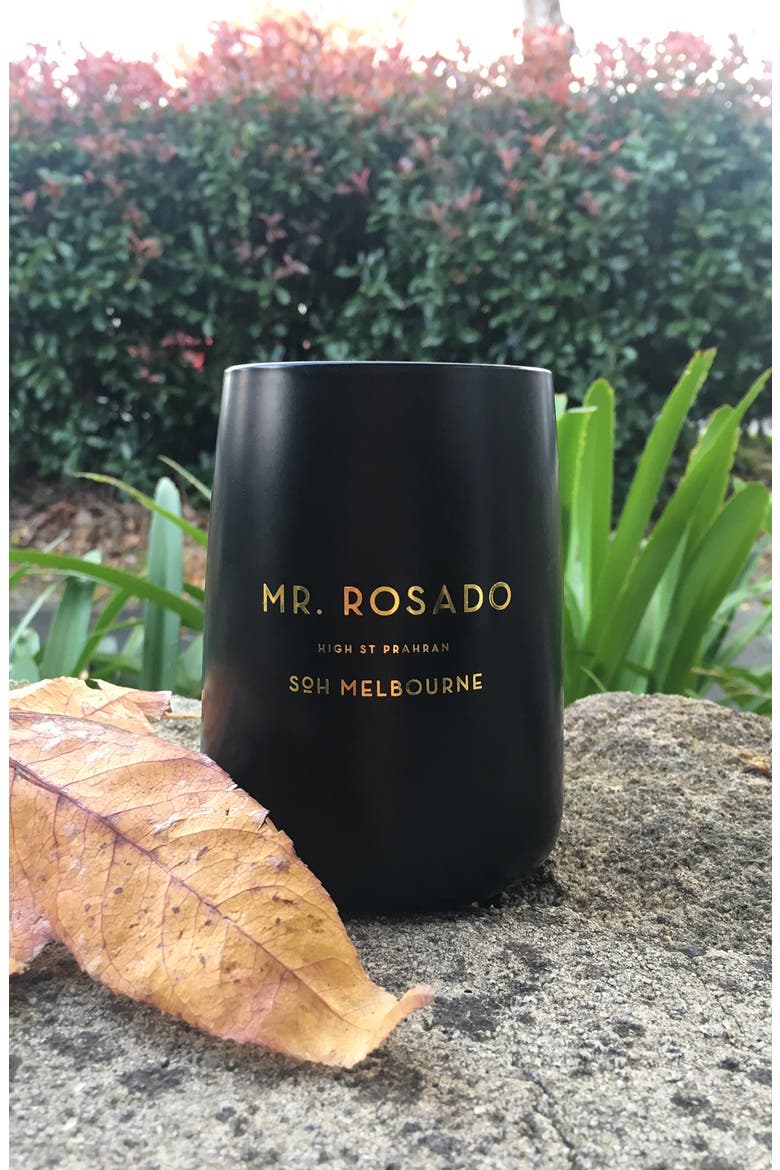 Black Matte Candle, Alternate, color, MR. ROSADO