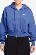 Nike Phoenix Relaxed Fit Cotton Blend Fleece Hoodie