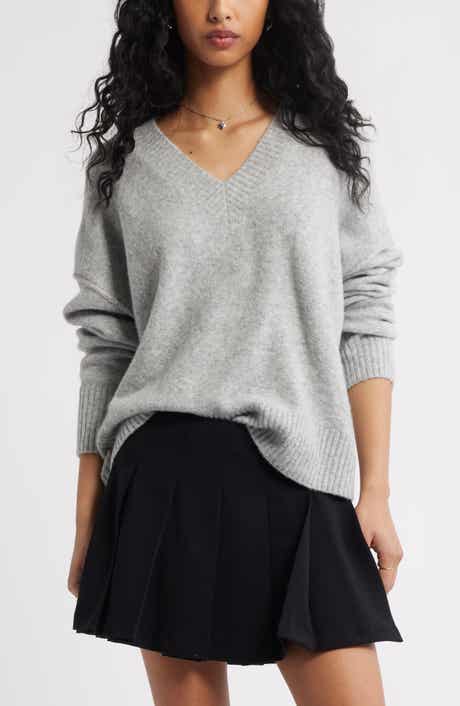 BP. Oversize Cozy V-Neck Sweater