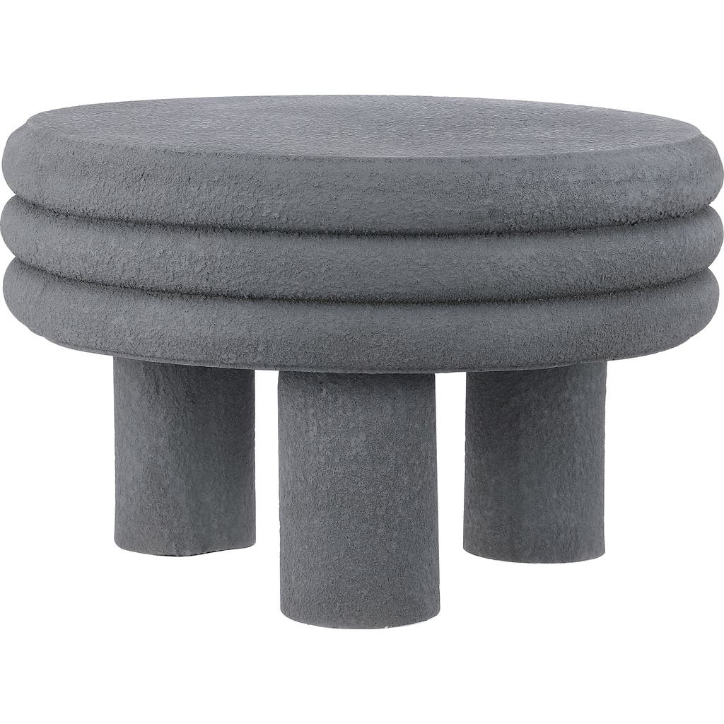 JONATHAN Y JONATHAN Y RASHIDA CONTEMPORARY MINIMALIST CURVY LOW INDOOR/OUTDOOR ACCENT TABLE