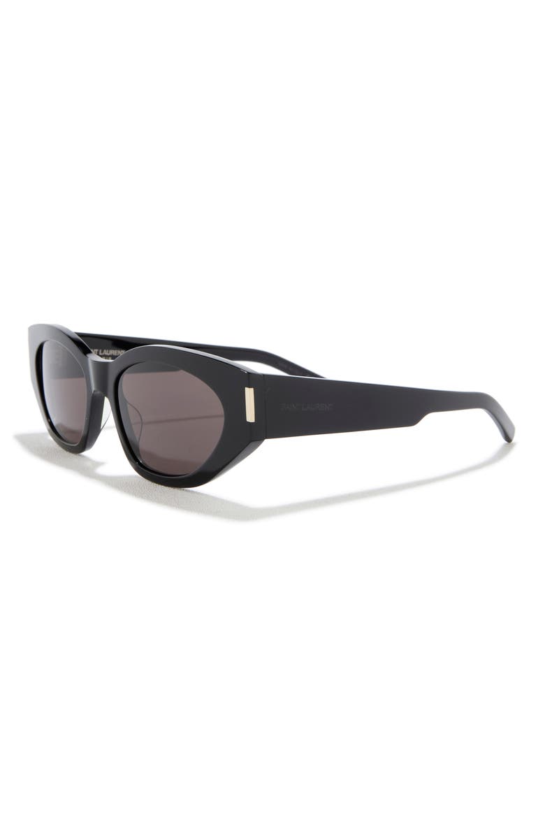 Cat Eye Sunglasses, Alternate, color, BLACK BLACK BLACK